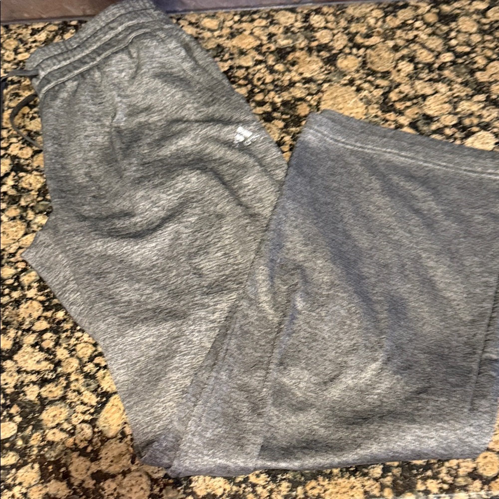 Gray Adidas women’s wide leg  Jogger Pants